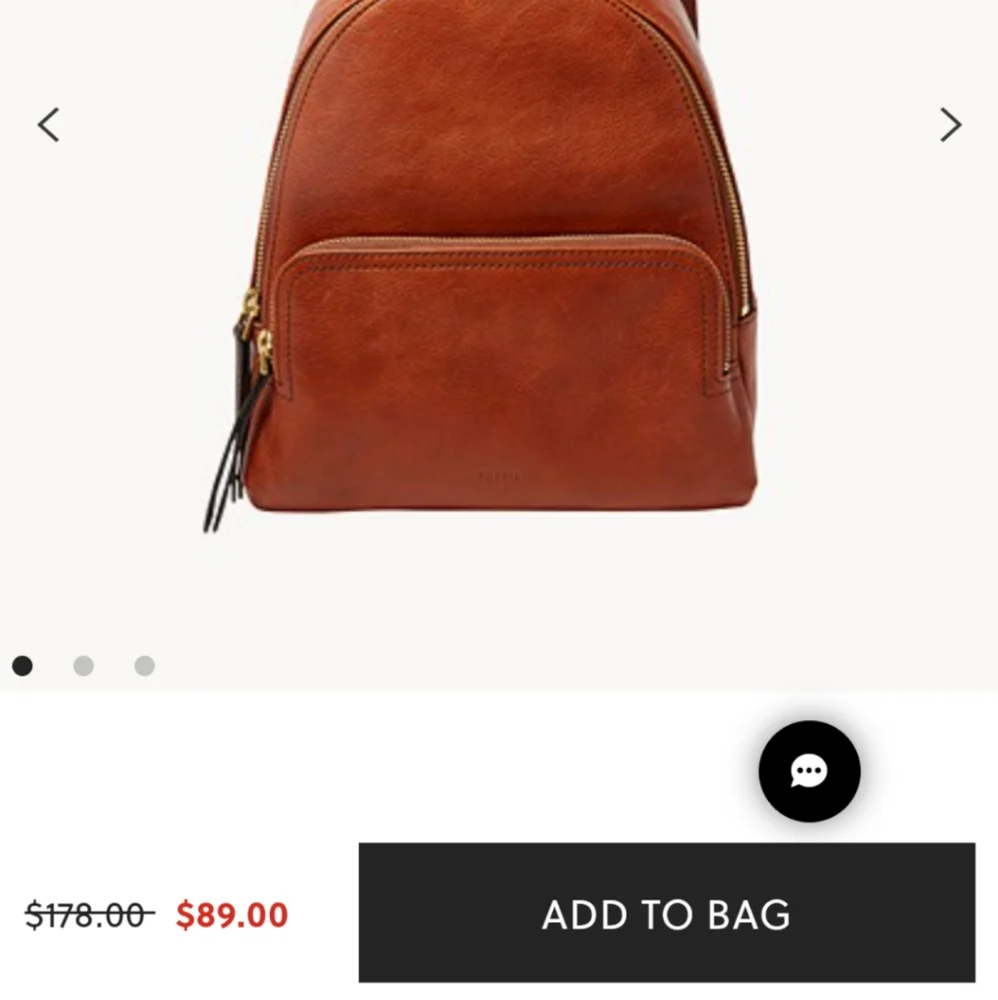 Fossil compact leather
